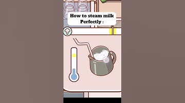 Good Coffee Great Coffee - How to Steam milk Perfectly! tutorial #shorts #goodcoffeegreatcoffee