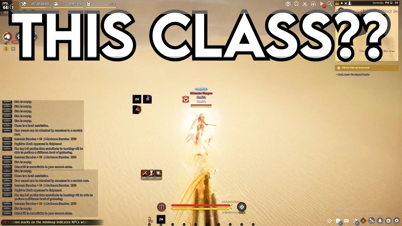 black desert spec  New 2022  BDO - THIS CLASS BROKE THE GAME?? | Black Desert Highlights