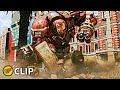 Iron man hulkbuster vs hulk  duel of johannesburg  avengers age of ultron 2015 movie clip 4k