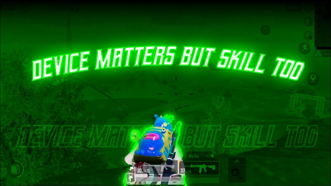 DEVICE MATTERS BUT SKILLS TOO PUBG MOBILE LOW END DEVICE 