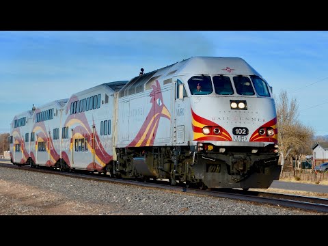New Mexico Rail Runner Express Commuter Train