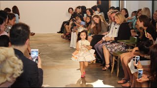 stella walks the runway for vivian luk s charity fashion show