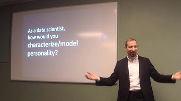 NLP and Personality Analysis DFW Data Science Meetup