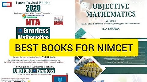Best books for Nimcet or any other Mca entrance exam