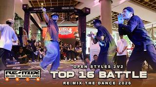 Just For Funk vs FaKyu | Top 16 Battle | 2v2 Open Style | Re:Mix The Dance 2026 | RPProds