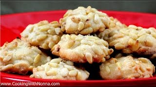 Pinoli Cookies - Rossella S Cooking With Nonna