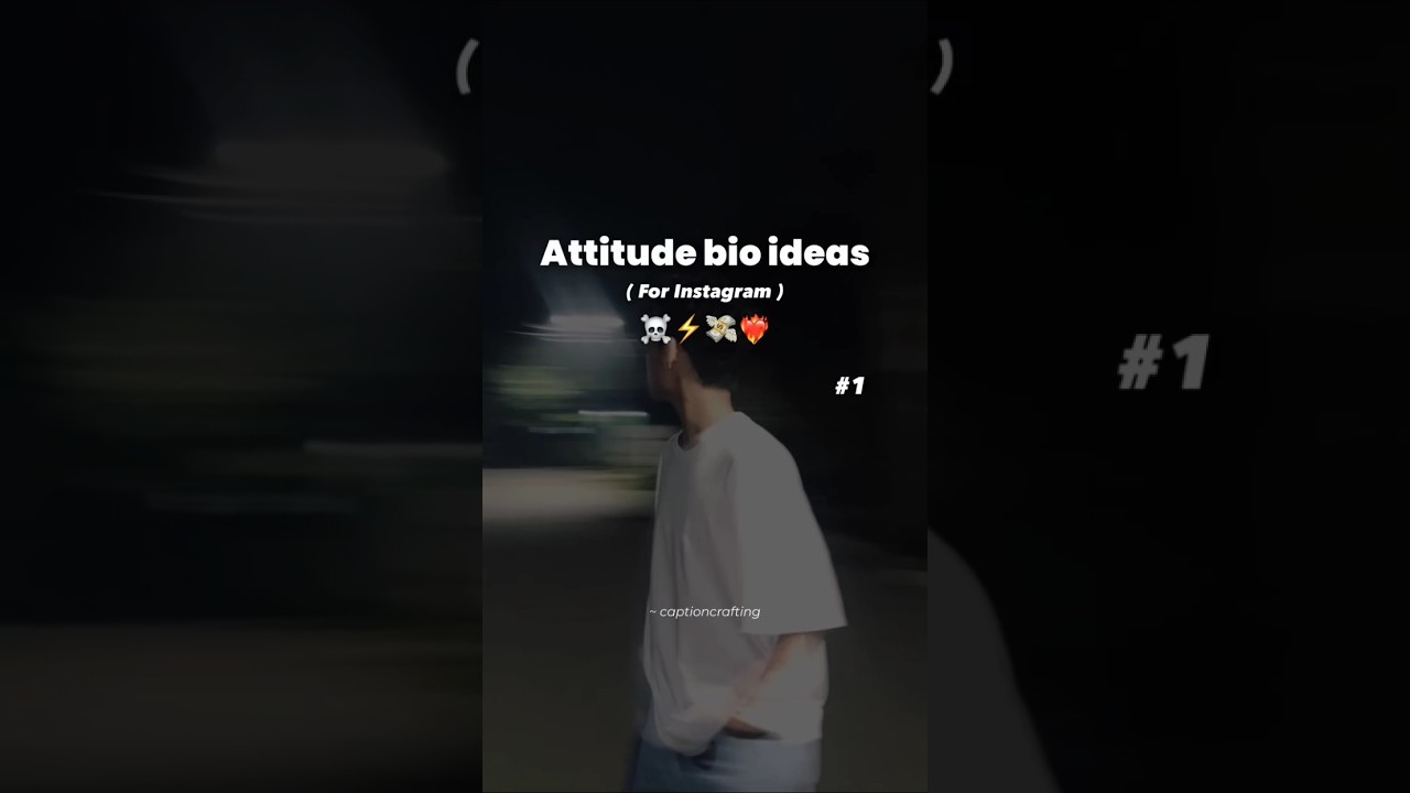Attitude Bio Ideas 