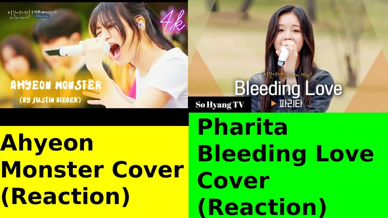 Kpop Viewer Reacts To Begin Again Open Mic Ahyeon & Pharita Covers (Reaction)