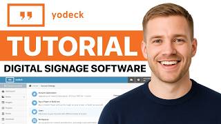Yodeck Tutorial For Beginners | Yodeck Digital Signage Software Setup & Demo