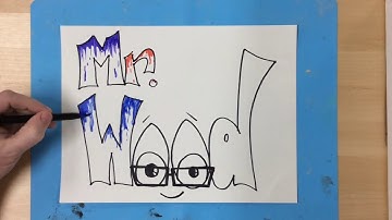 Name Art - Lesson for week 1 of remote learning