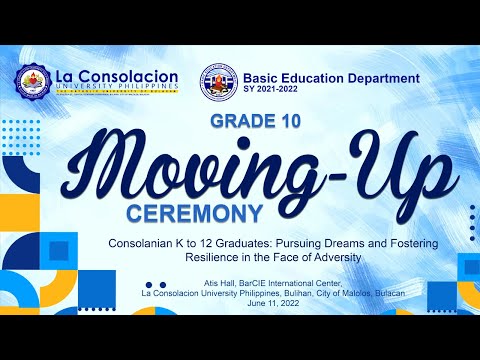 LCUP Grade 10 Moving Up Ceremony