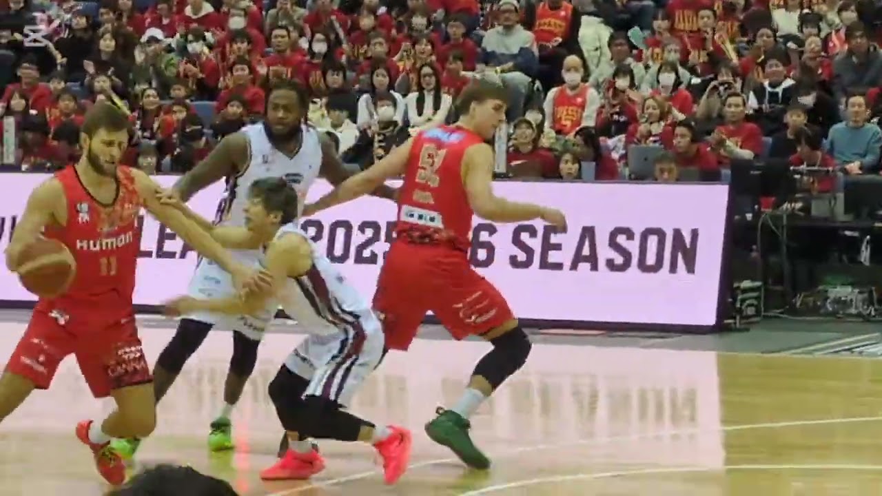 2026年1月3日4日 大阪エヴェッサVS越谷アルファーズ　新年初観戦