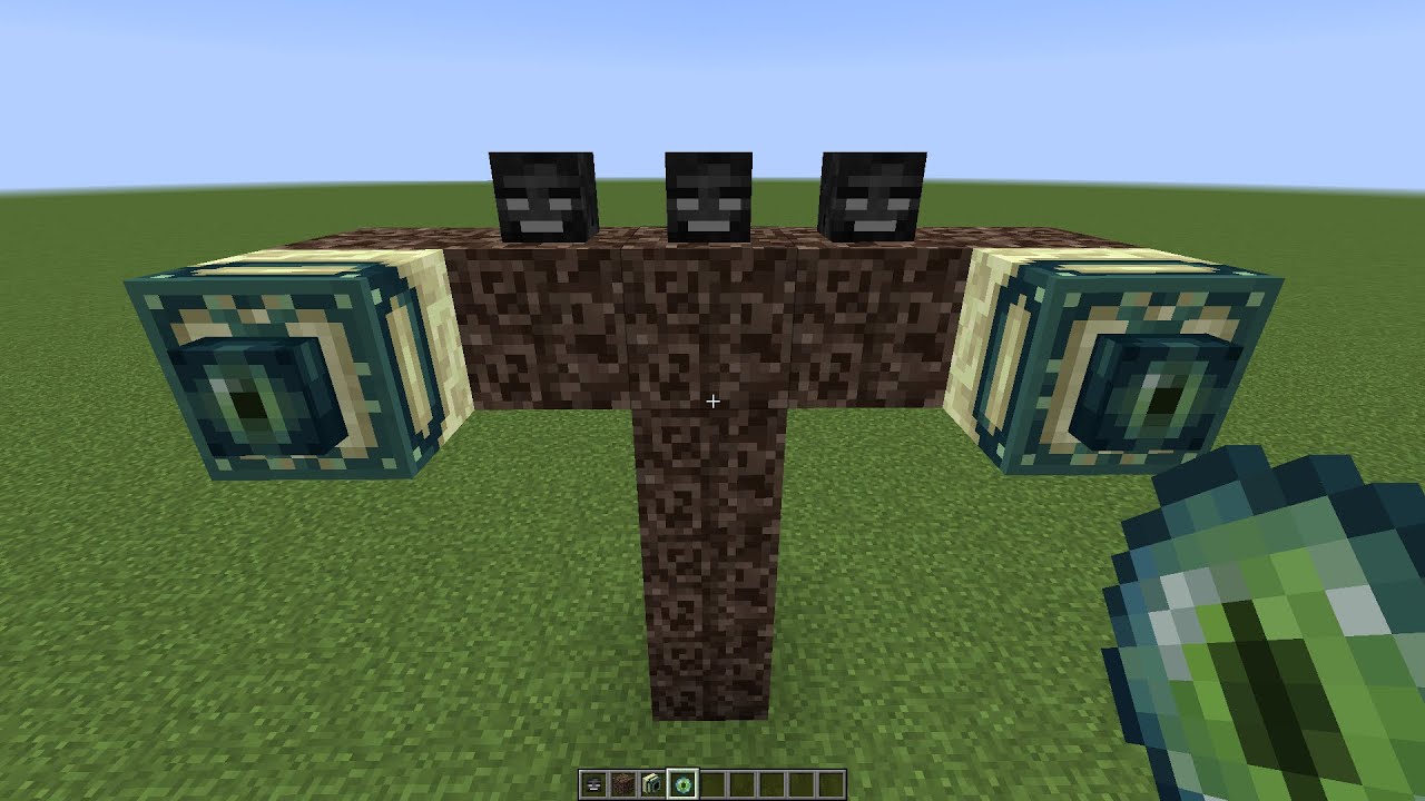 what if you create an ENDER WITHER BOSS in MINECRAFT - YouTube