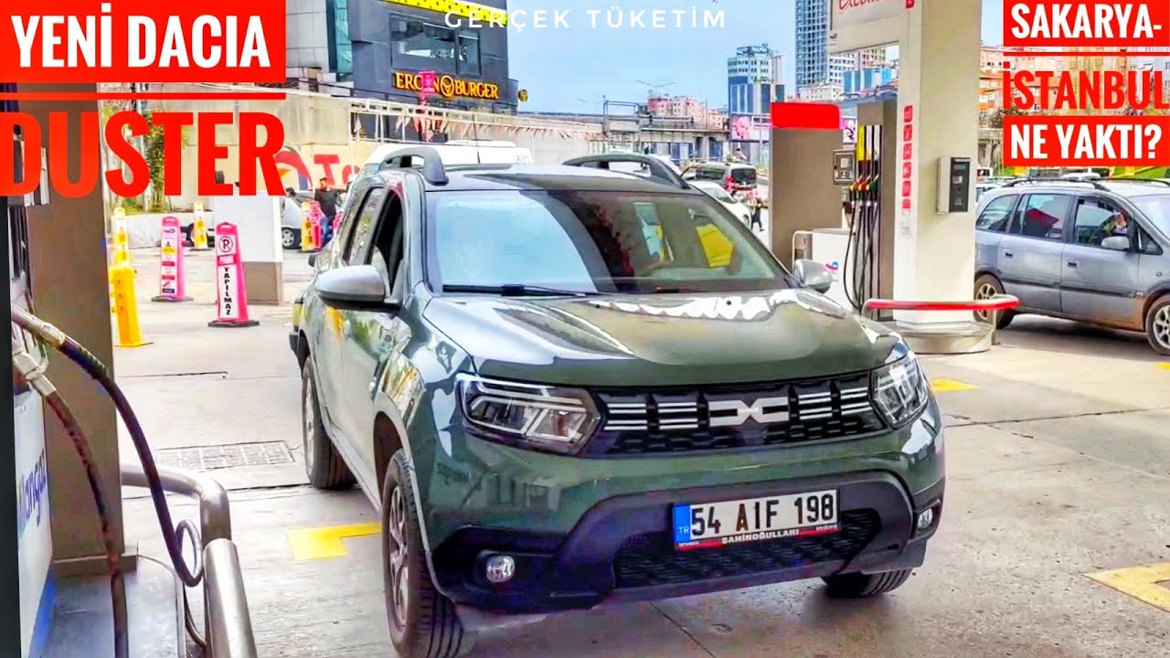 YENİ DUSTER OTOBÜS BİLETİ PARASINA İSTANBUL’A GİTTİM | MAX YAKIT TÜKETİMİ! | 1.0 TCE LPG 100HP