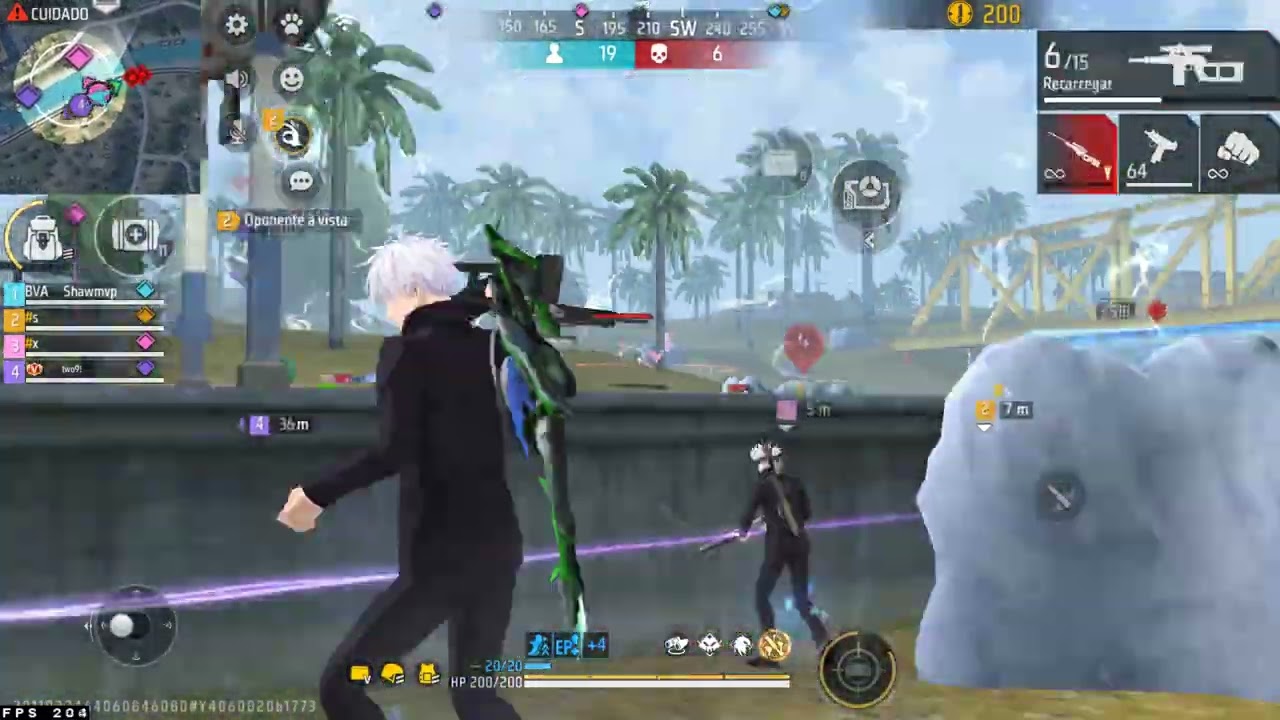 É POR ISSO Q A BRATVA ME CONTRATO 🤍🖤!! - SHAWM FF