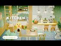 【ハピパラ】ナチュラルなキッチンでお料理を キャラメルの別荘【あつ森】【ハッピーホームパラダイス｜部屋レイアウト】