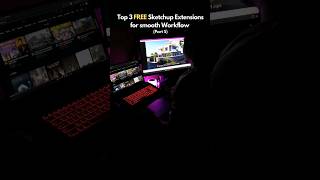 SAVE this video and TRY them out #shorts #shortsfeed #enscapeforsketchup #sketchup #architecture