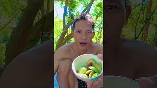 Bữa ăn đơn giản nhất giữa thiên nhiên hoang dã #primitivelife #survival #asmr