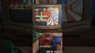 Zelda OOT Splitscreen PvP Tick-Tock Clock Child Link