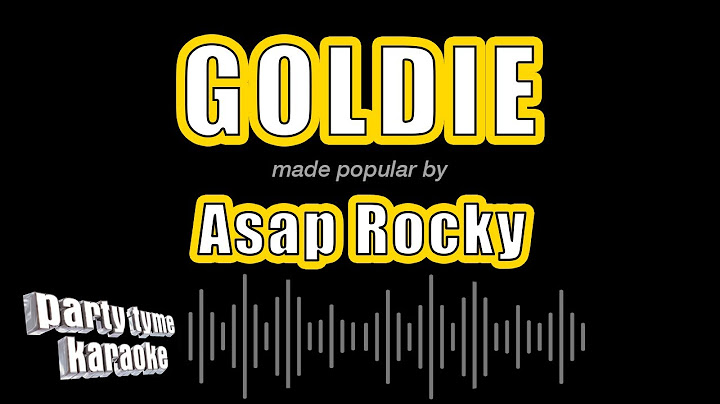 Goldie Karaoke version - Karaoke performance video thumbnail