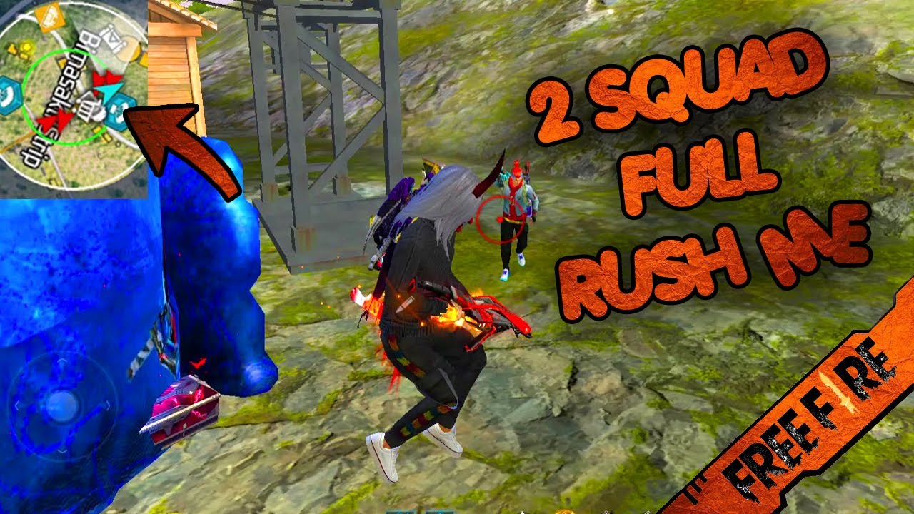 2 SQUAD FULL RUSH ME 😱 1 VS 4 🧡 SMART GAMING 984 🧡 - YouTube