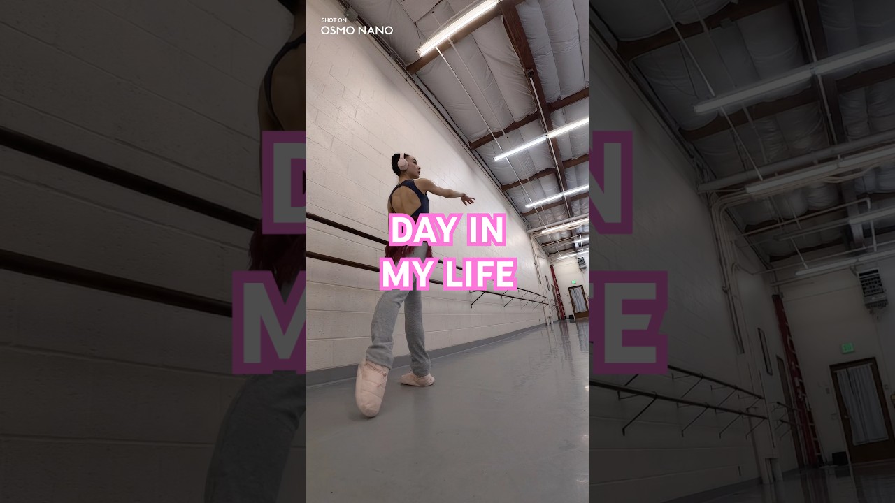 DAY IN MY LIFE #djiosmonano #povcamera #vloggingcamera #ballerina