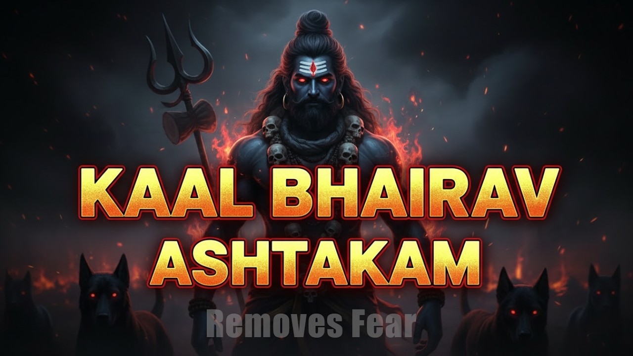 KAAL BHAIRAV ASHTAKAM 🔱 | Powerful Fear Destroying Mantra | Divine Protection & Energy