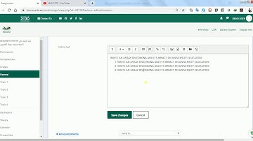 08. How can a student submit his assignment in LMS System