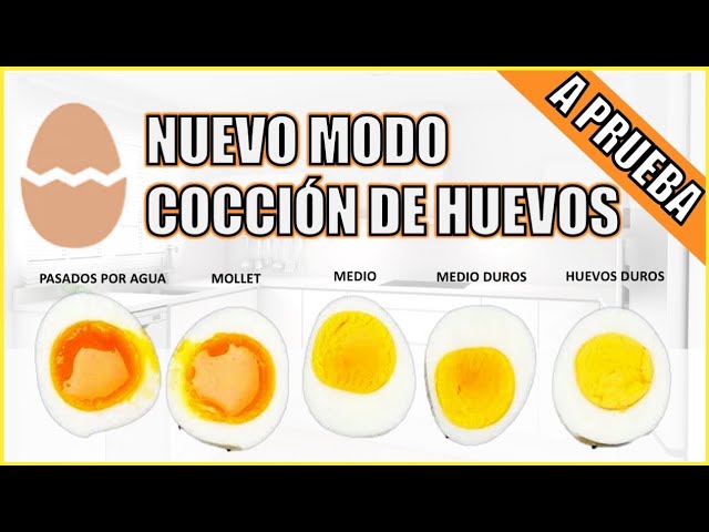 Cómo cocer huevo duro, mollet o pasado por agua: receta de huevos cocidos  perfectos