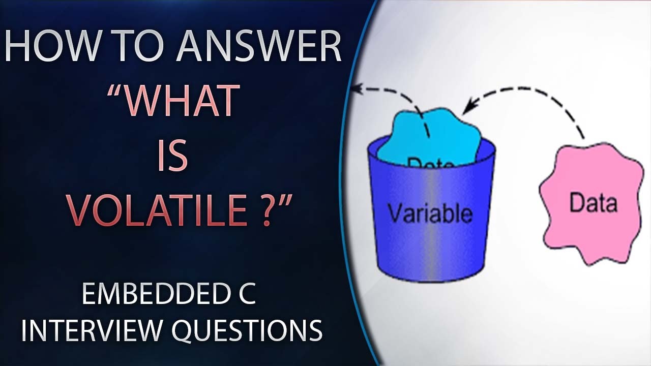How To Answer For What Is Volatile Embedded C Interview Question 
