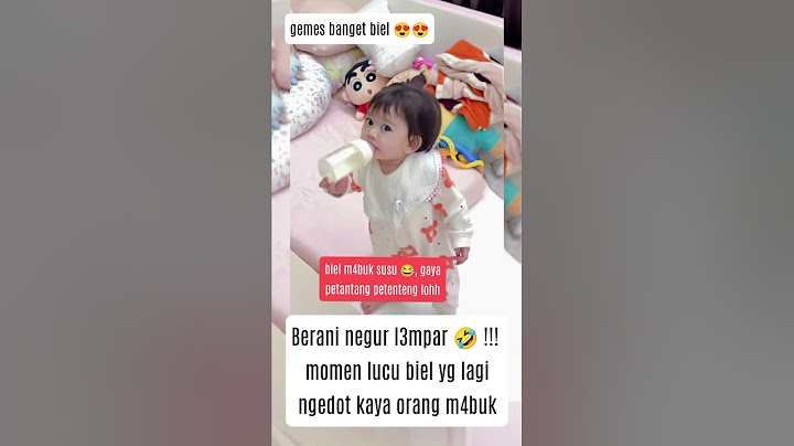BIEL'S FUNNY MOMENT WHEN SUCKING IN FRONT OF DENNY SUMARGO #artistnews #dennysumargo #babygirl