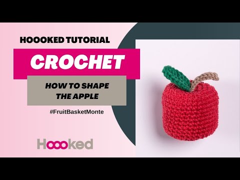 Hoooked  DIY Patron de Crochet Corbeille de fruits Amigurumi Monte