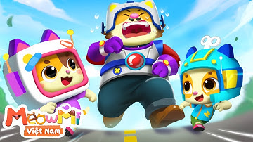 Người máy tập thế dục | Tập thể dục thật vui | Nhạc thiếu nhi | MeowMi Gia đình những chú mèo