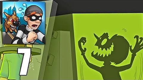 Robbery Bob - Gameplay, Walkthrough Part 7 - Chapter 3: SECRET LABS [iOS]