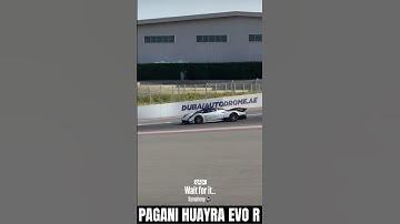 PAGANI HUAYRA EVO R ON TRACK #automayo #pagani #paganihuayrar #huayra #shorts