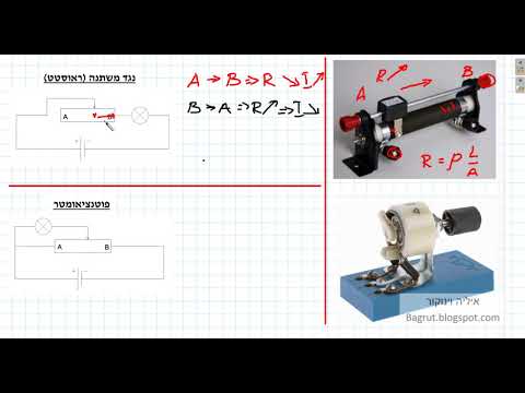 וִידֵאוֹ: מהו ריאוסטט? סוגים ומטרתם