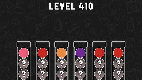 Ball Sort Puzzle Level 410 #ballsortpuzzle #ballsortpuzzlegameplay #puzzlegame #mobilegames