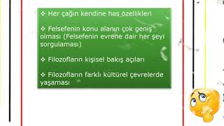 10.Sinif Felsefe 1.Üni̇te Felsefeyi̇ Tanima Proje Ödevi̇