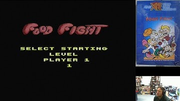 A-Z Of My Atari 8 bit Collection - Food Fight