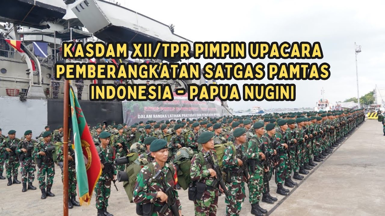 Satgas Pamtas RI - PNG Mobile, Yonif 644/Walet Sakti #tniad #tanjungpura