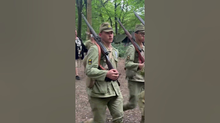 WW2 Imperial Japanese Army marching at Military Odyssey #reenactment #japanese #ww2 #livinghistory
