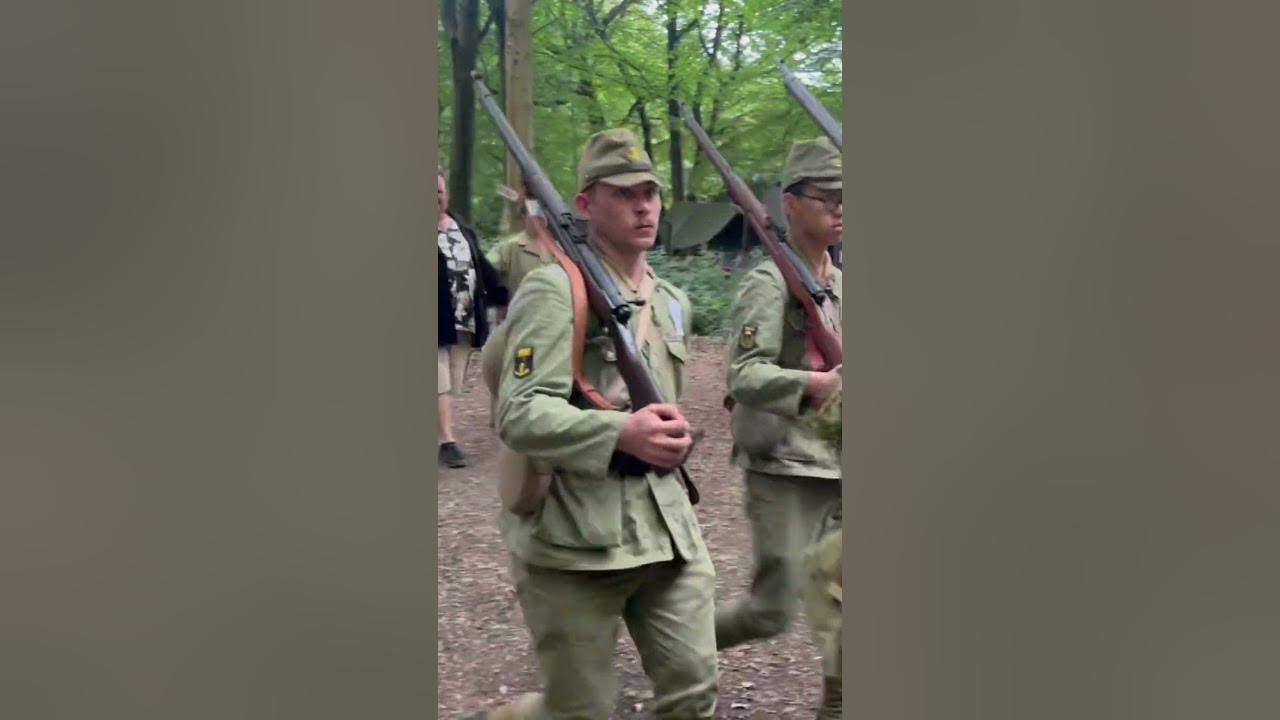 WW2 Imperial Japanese Army marching at Military Odyssey #reenactment #japanese #ww2 #livinghistory WW2 Imperial Japanese Army marching at Military Odyssey #reenactment #japanese #ww2 #livinghistory