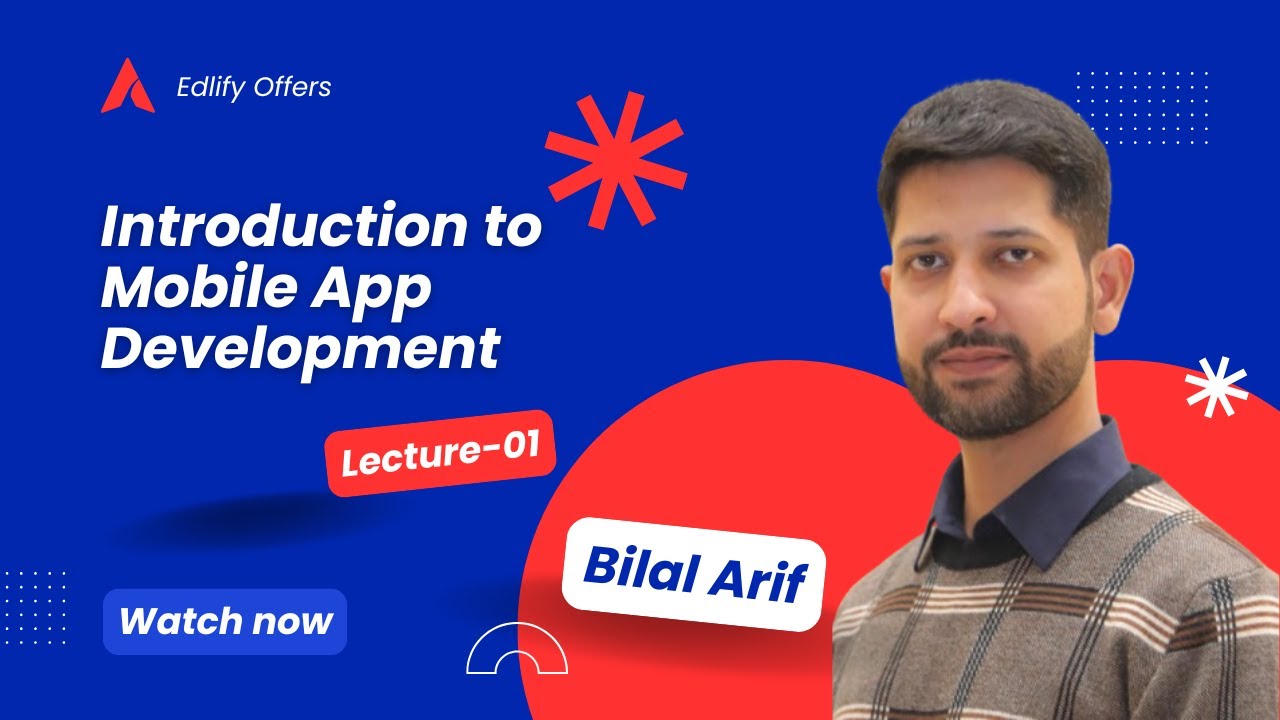 📱 Lecture 1: Introduction to Mobile App Development | What is Android ...