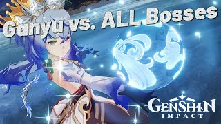 Triple Crowned Ganyu vs. All Bosses (HAPPY BIRTHDAY!!!)