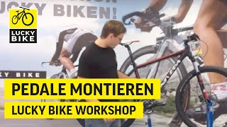 Workshop: Pedale an- und abschrauben - RABE Bike