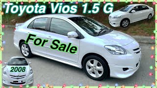 Toyota Vios 1.5 G AT 2008 Year
