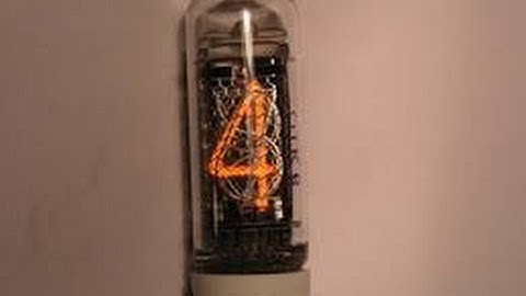 Driving single nixie tube with 74141 chip, instructable