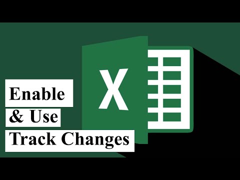 Video: Zijn trackwijzigingen beschikbaar in Excel?