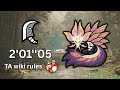 [MHWilds] Greatsword Mizutsune 2'01''05 TA wiki rules | 5★ Bubbling Crimson Flowers