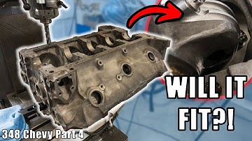 Clearancing The 348 To BUILD A 436 ci W-Series Big Block STROKER!